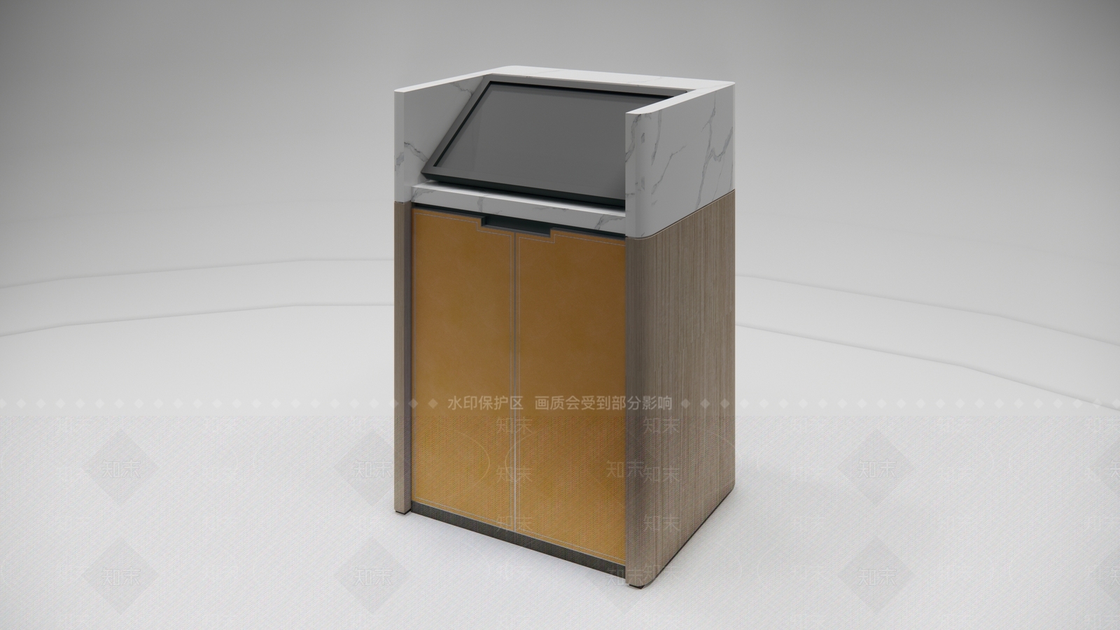 现代中式其他柜子SU模型下载【ID:1193312937】
