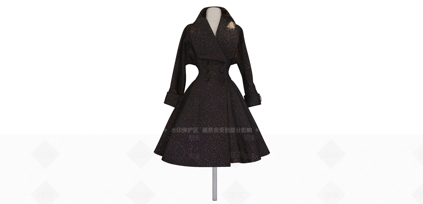 衣服SU模型下载【ID:1193313533】