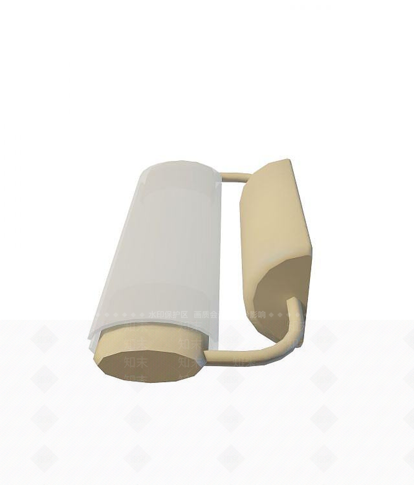 现代床头壁灯3D模型下载【ID:1193314303】