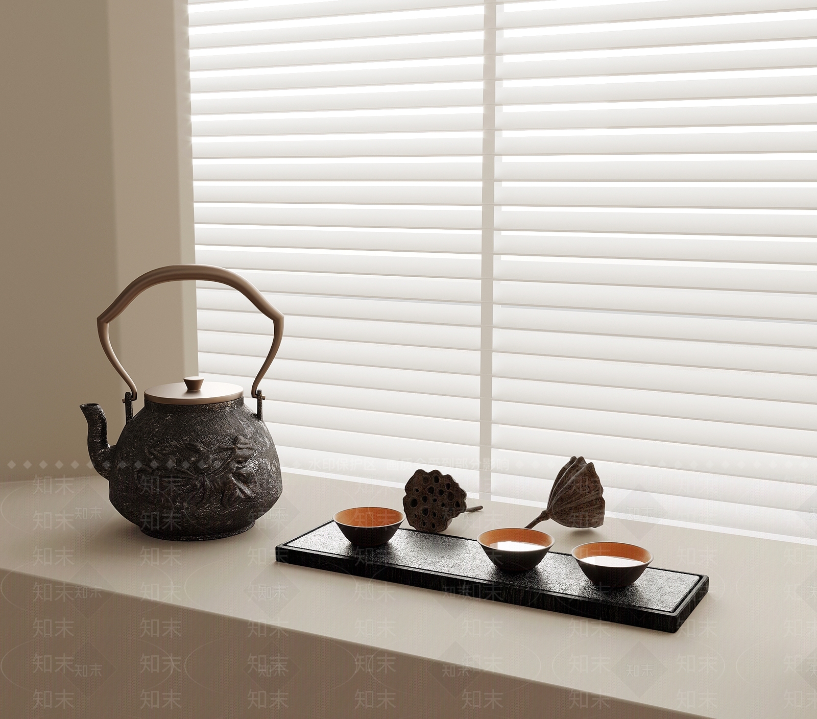 茶具SU模型下载【ID:1193315638】