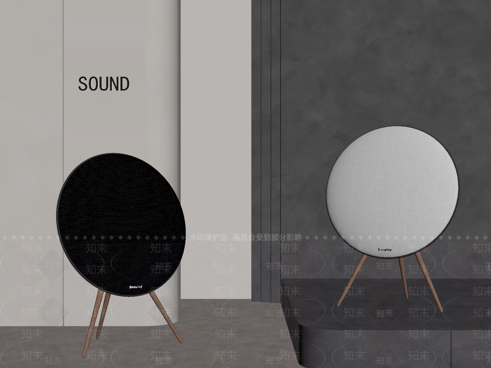 音响SU模型下载【ID:1193316808】