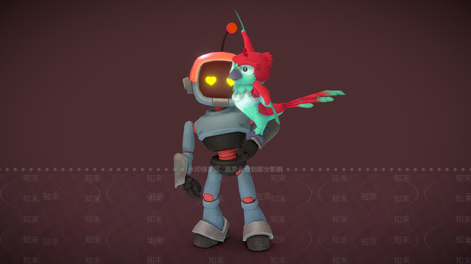 虚拟人物3D模型下载【ID:1193320087】