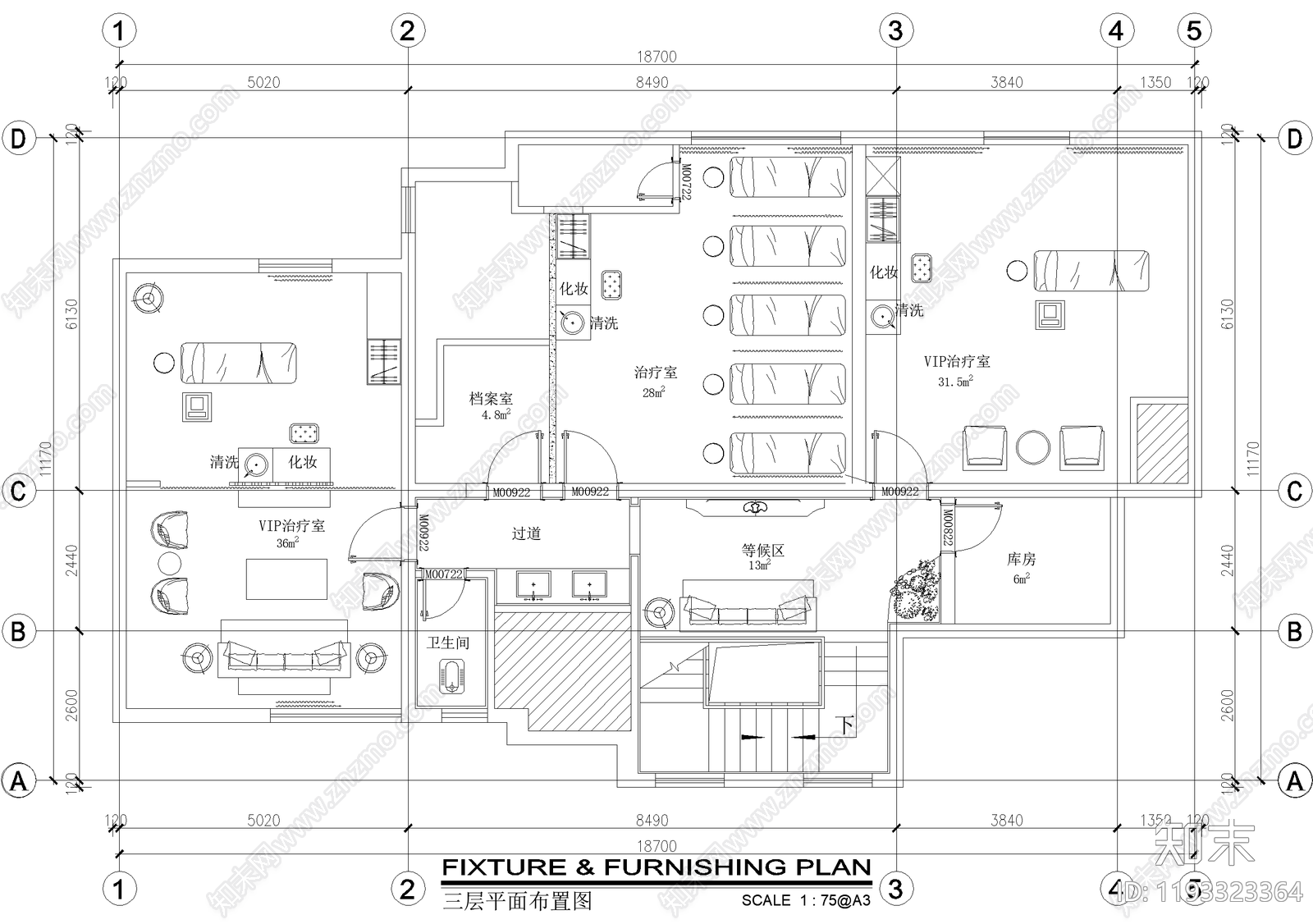 医院cad施工图下载【ID:1193323364】