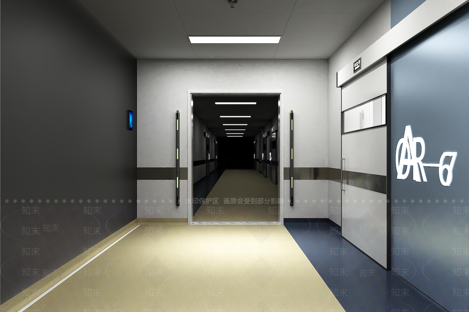 现代医院3D模型下载【ID:1193324935】