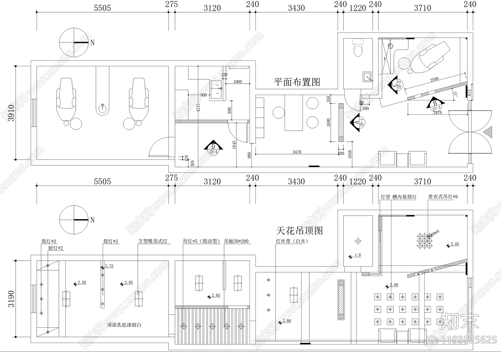 医院cad施工图下载【ID:1193325625】
