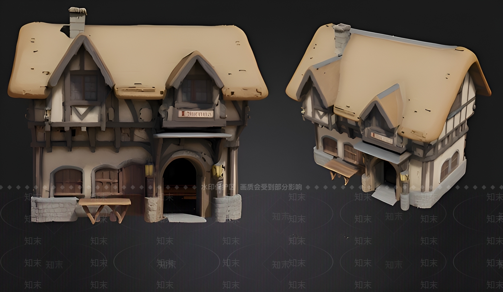 现代其他住宅外观3D模型下载【ID:1193329588】
