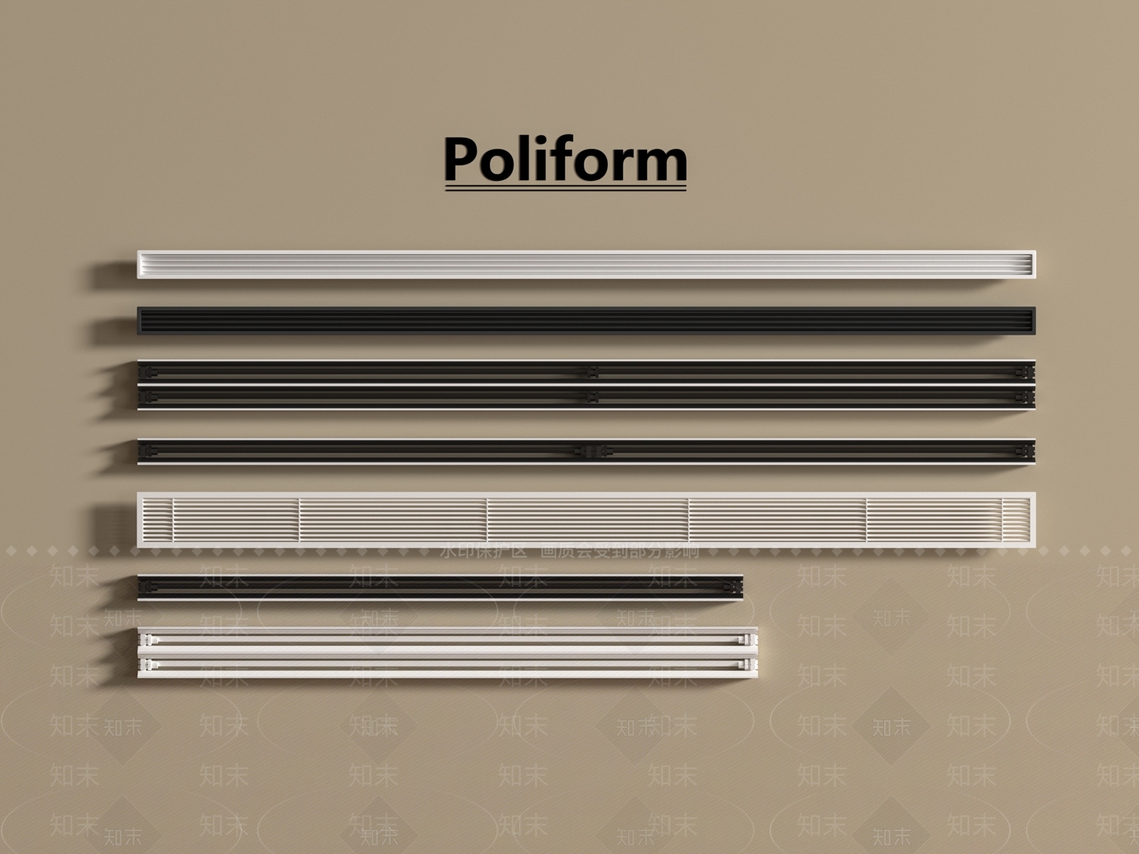 空调出风口SU模型下载【ID:1193332770】