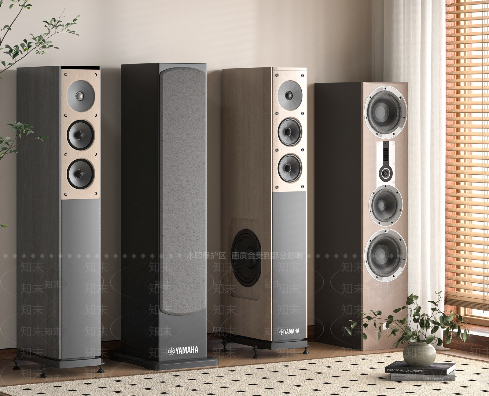 音响3D模型下载【ID:1193333477】