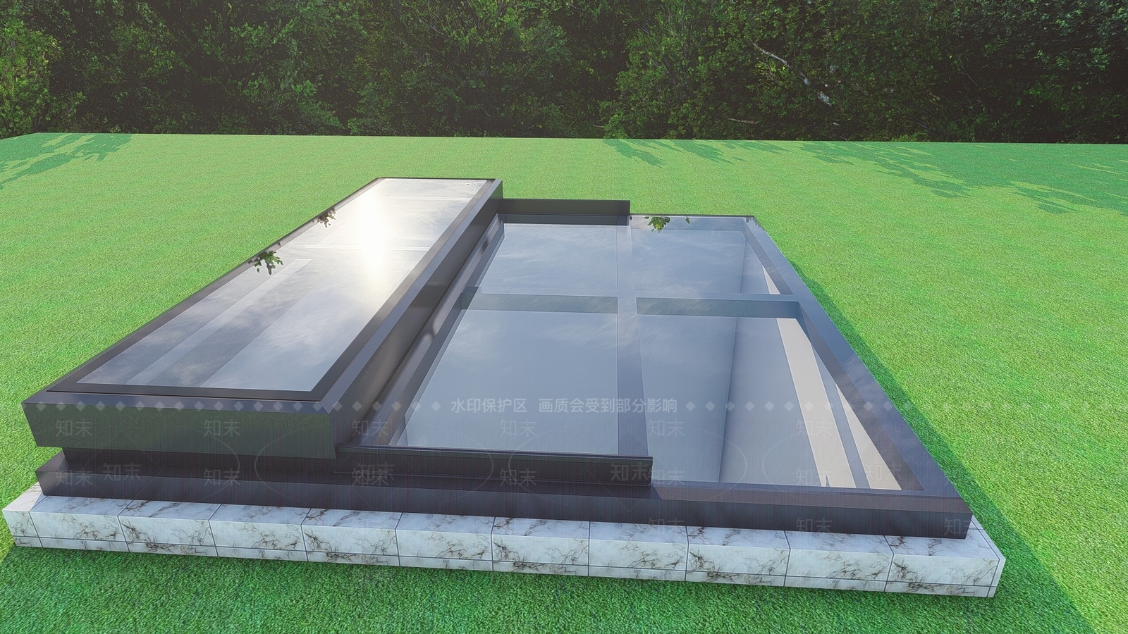 现代别墅SU模型下载【ID:1193336132】