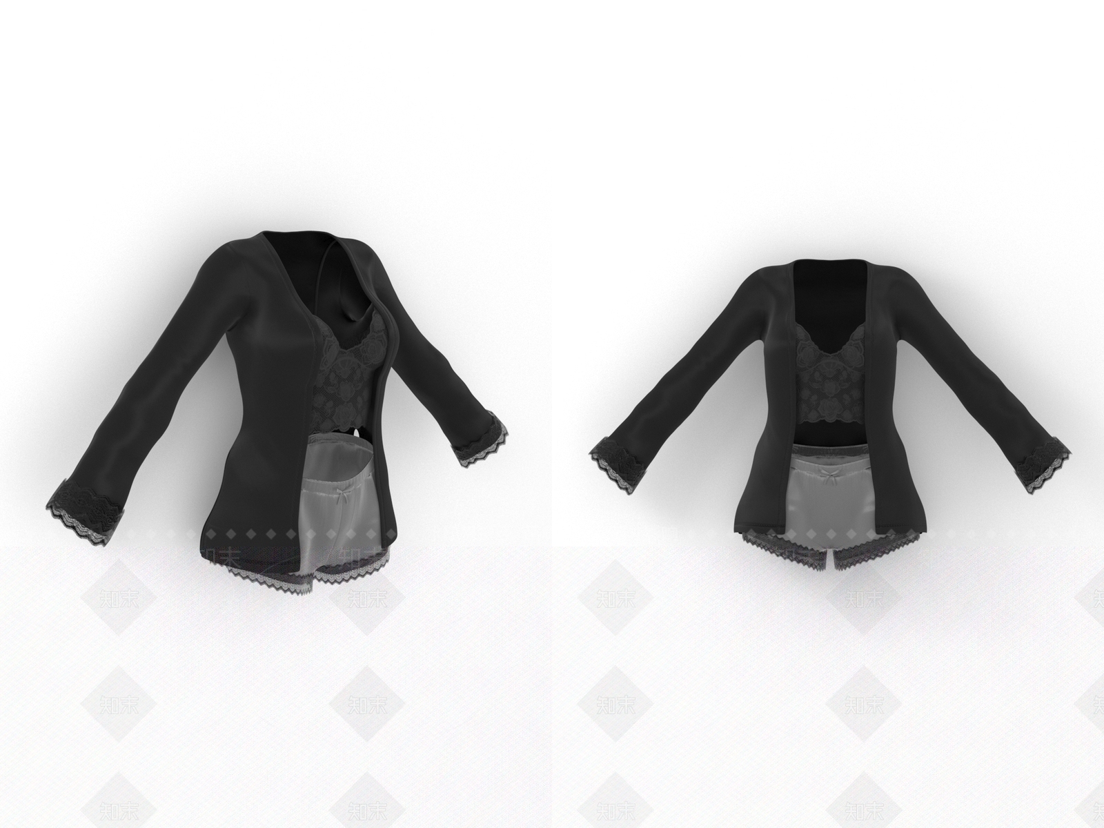 衣服3D模型下载【ID:1193339129】