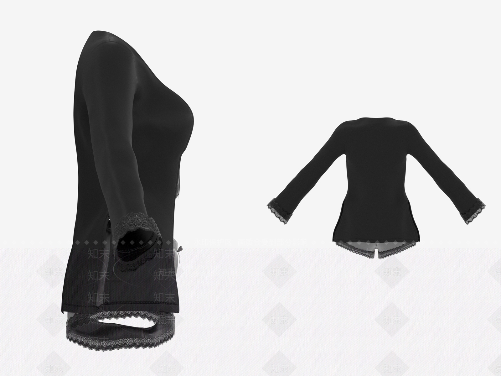 衣服3D模型下载【ID:1193339129】