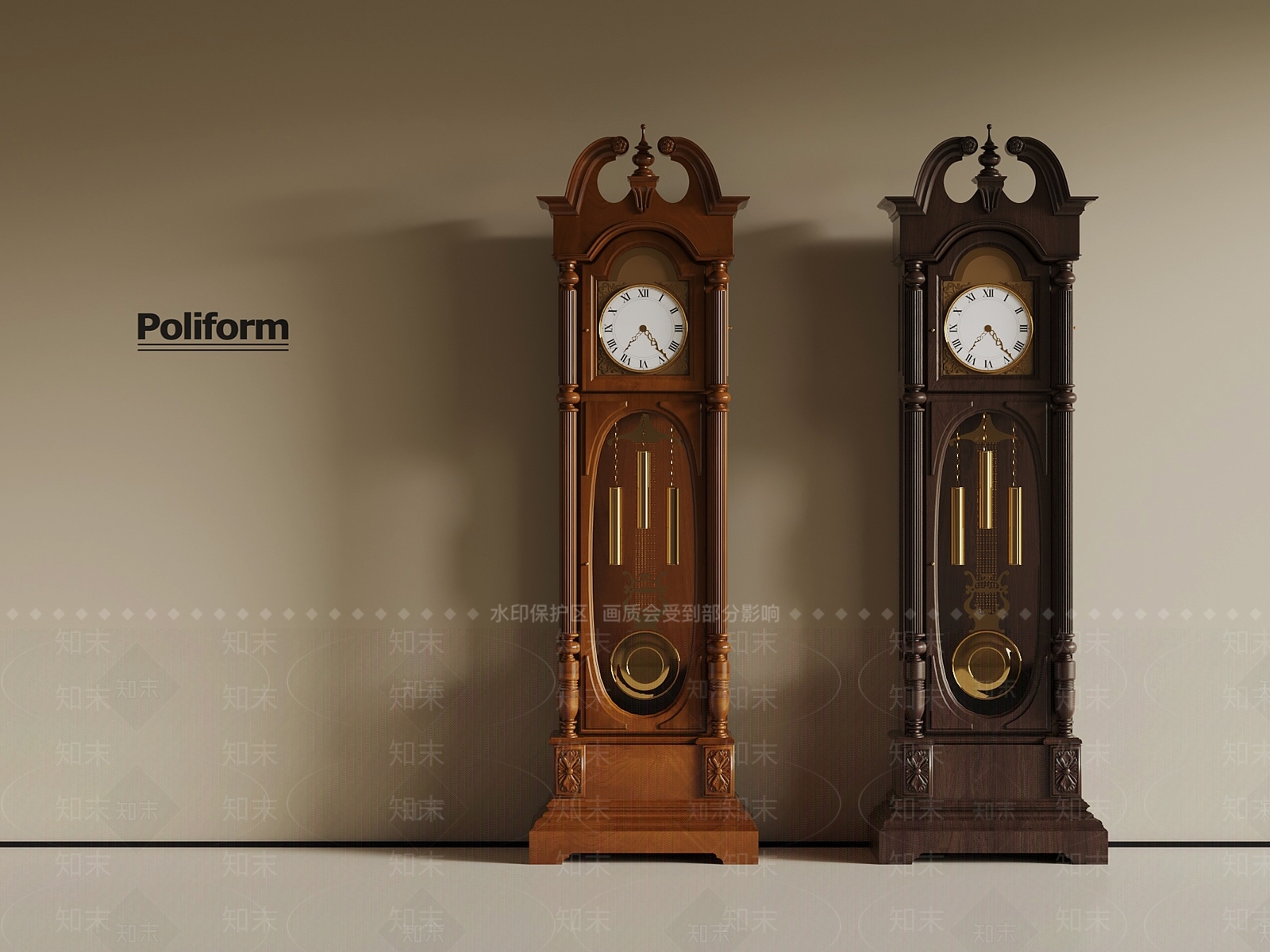 钟表3D模型下载【ID:1193339288】