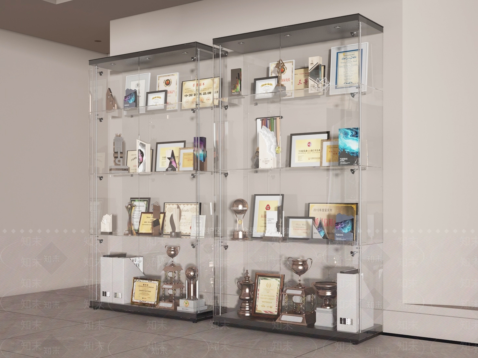 奖杯奖牌3D模型下载【ID:1193344790】