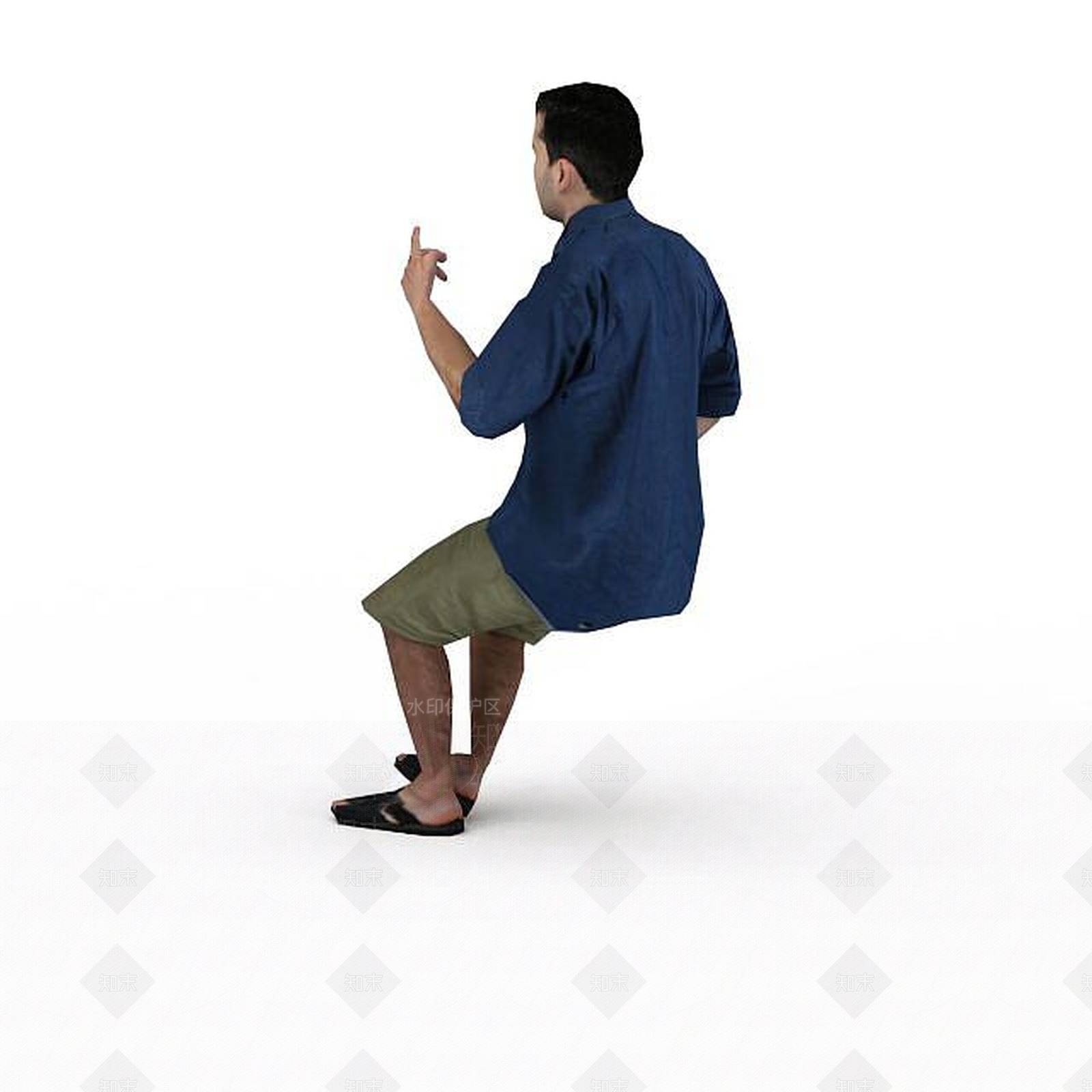 现代虚拟人物3D模型下载【ID:1199055862】