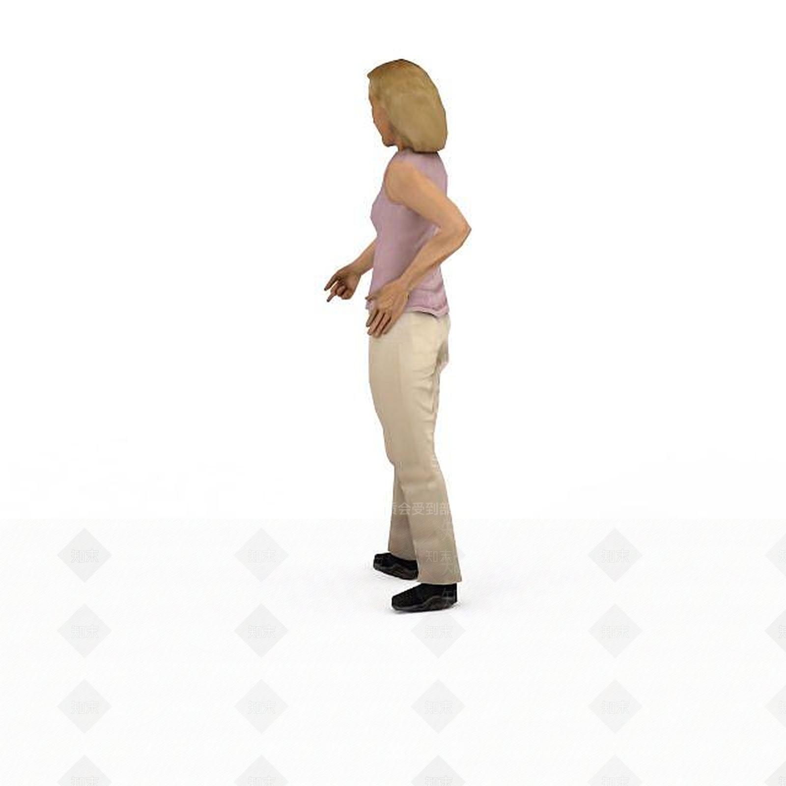 现代虚拟人物3D模型下载【ID:1199063197】