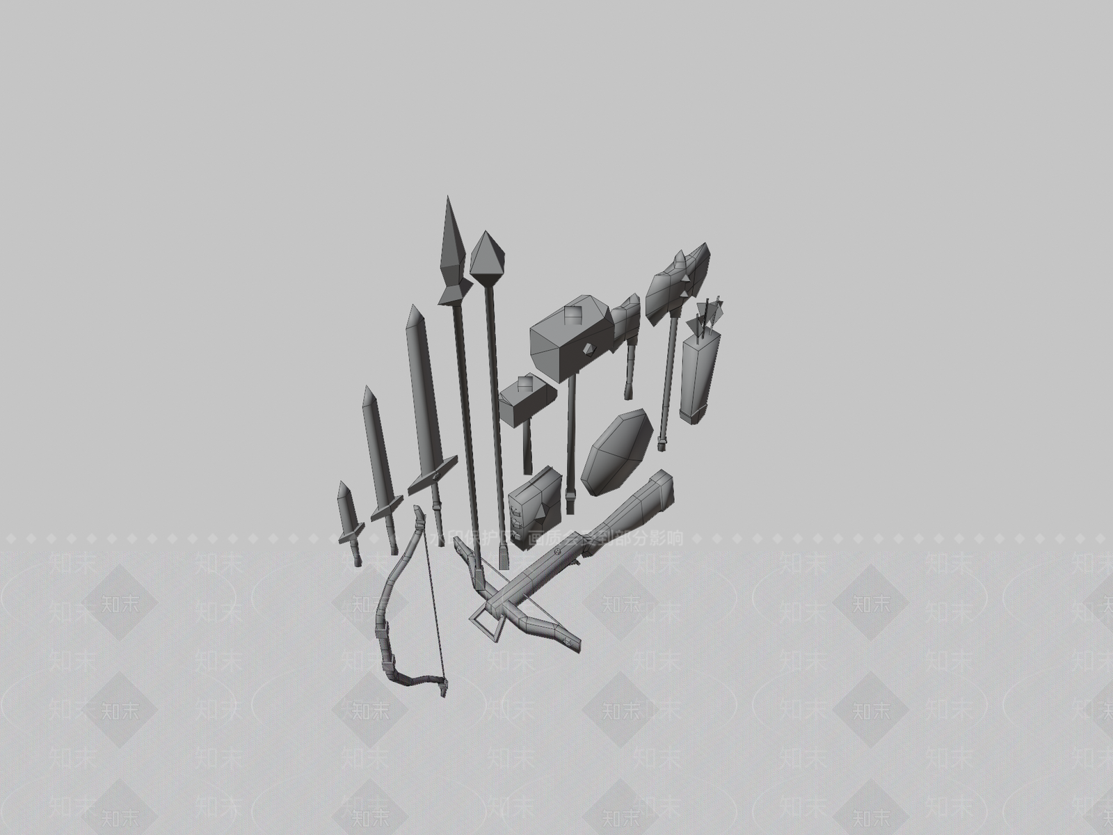 军事器材3D模型下载【ID:1193348919】
