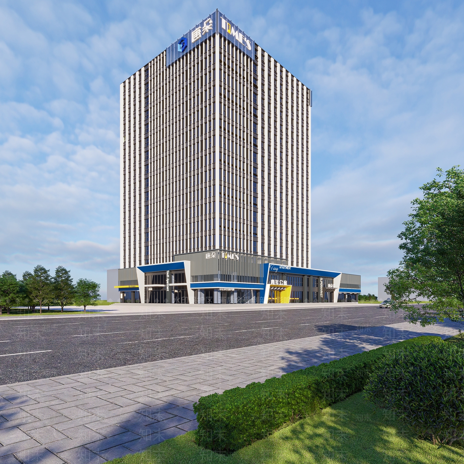 现代简约其他商业空间3D模型下载【ID:1193350735】