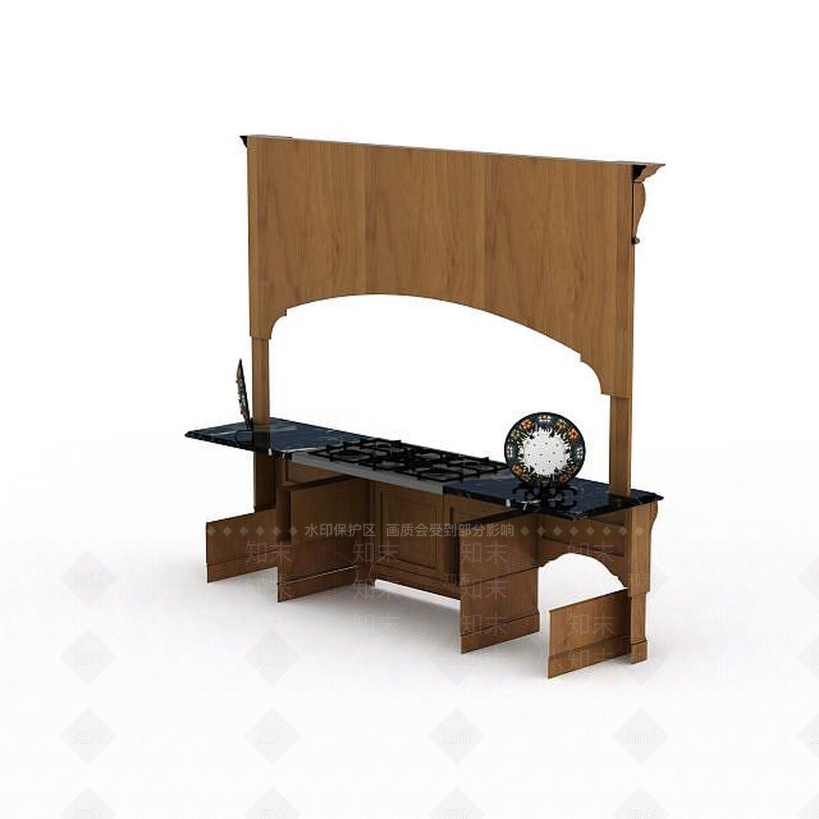 现代厨具3D模型下载【ID:1193350050】