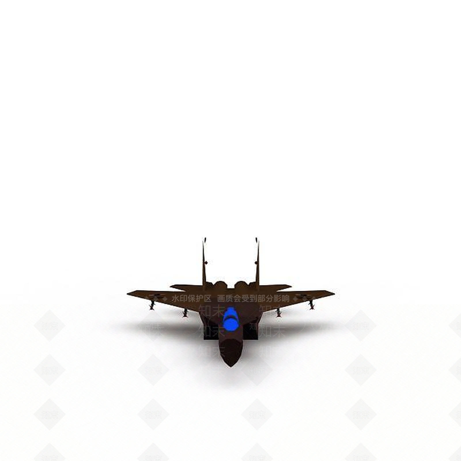 现代飞机3D模型下载【ID:1199055253】