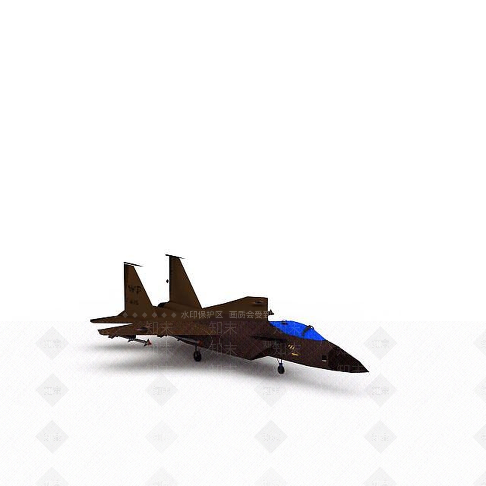 现代飞机3D模型下载【ID:1199055253】