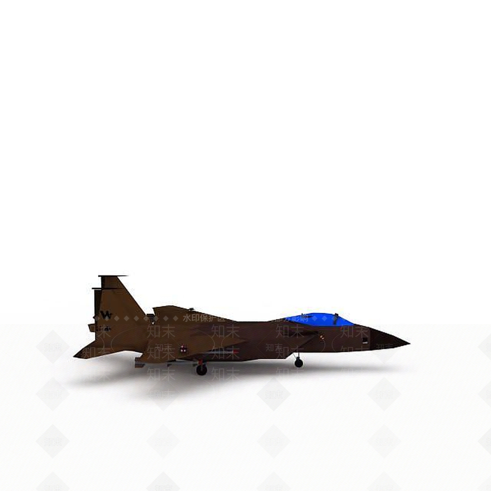 现代飞机3D模型下载【ID:1199055253】