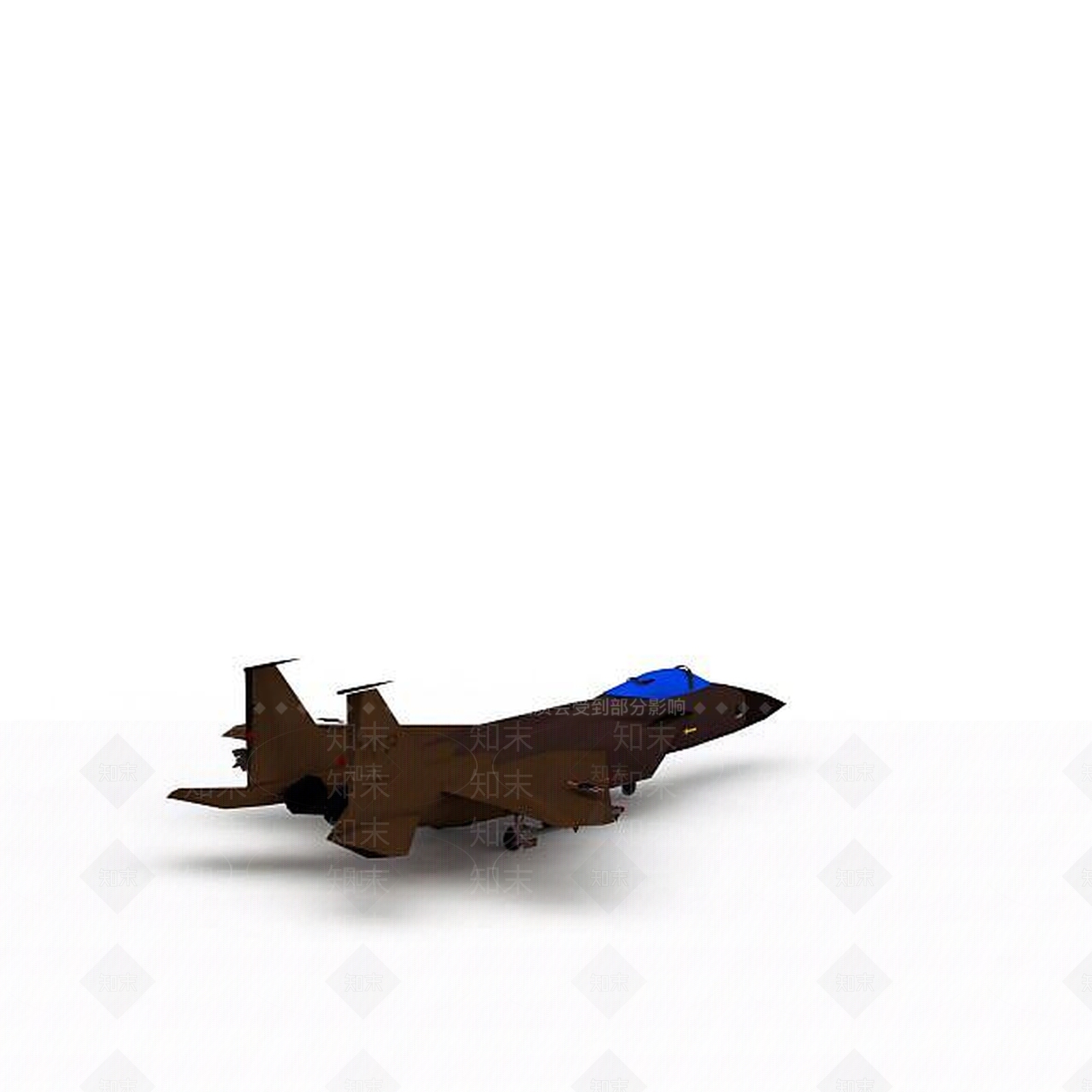 现代飞机3D模型下载【ID:1199055253】