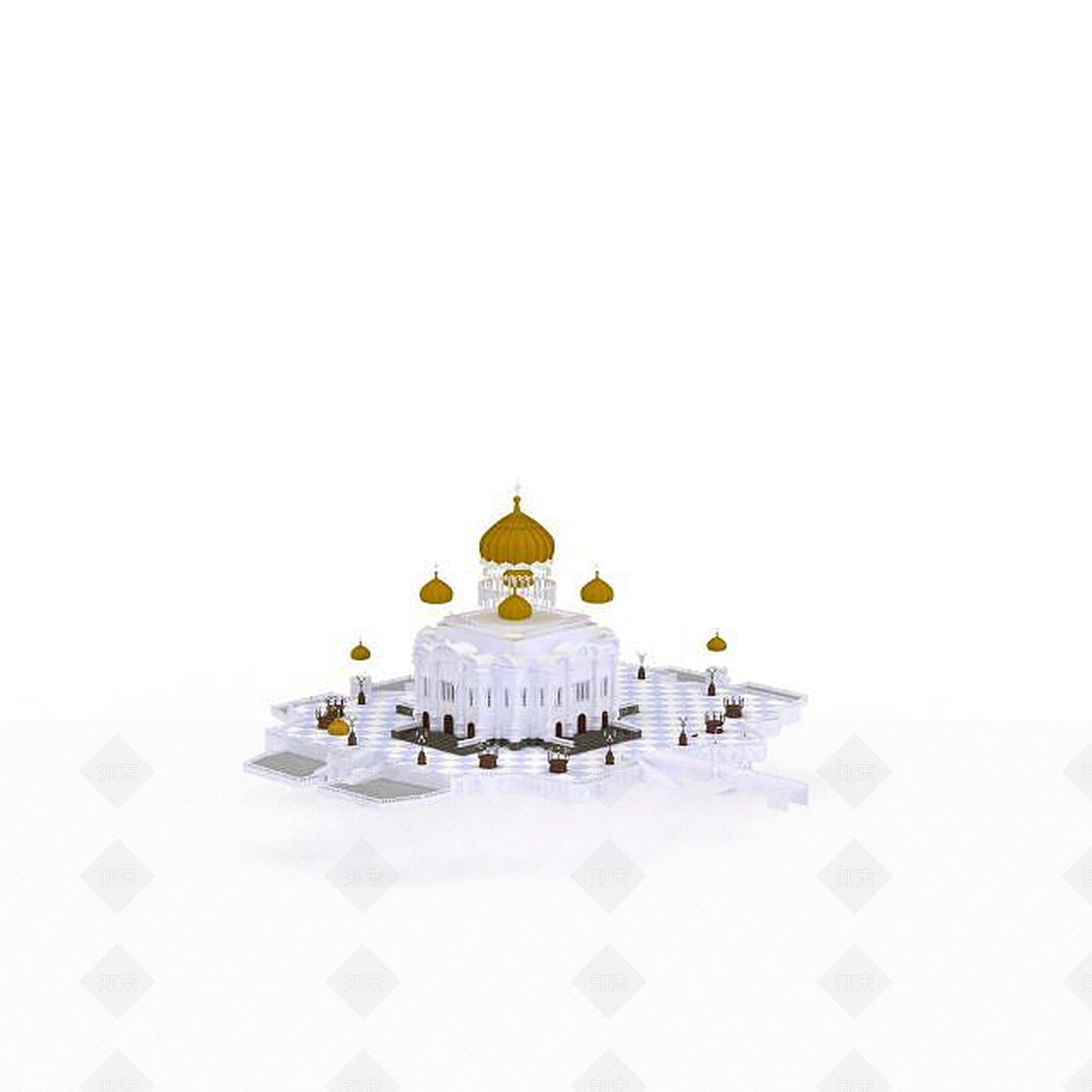 现代其他建筑外观3D模型下载【ID:1199055097】