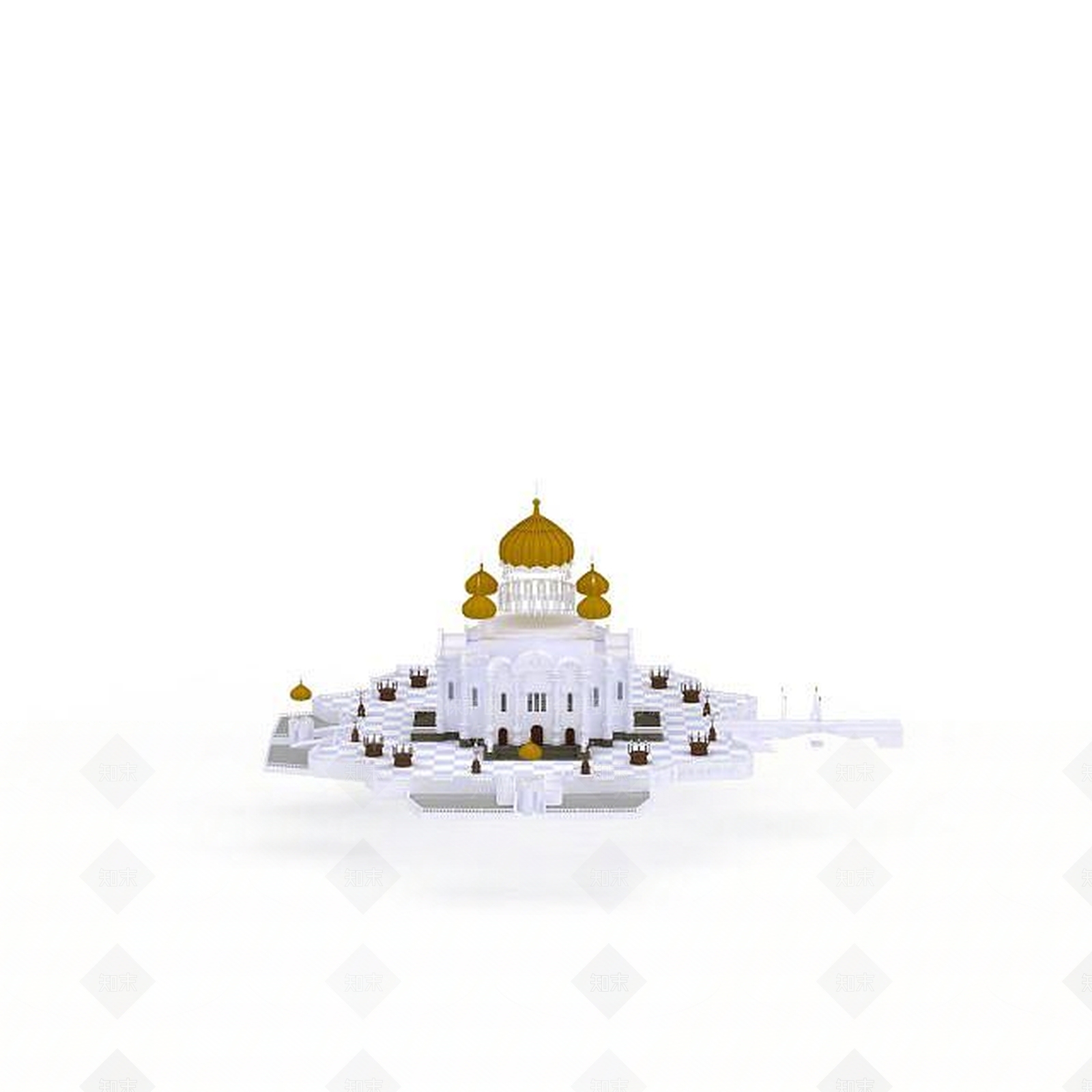 现代其他建筑外观3D模型下载【ID:1199055097】