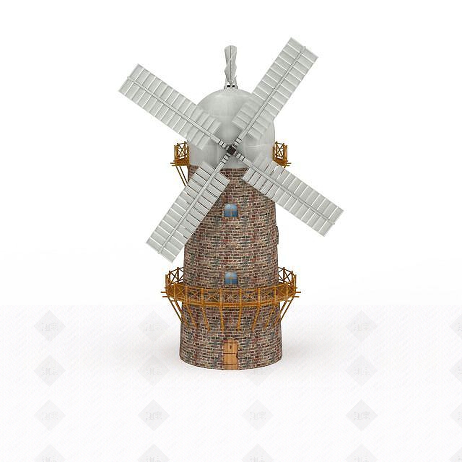 现代办公大厅3D模型下载【ID:1193351439】