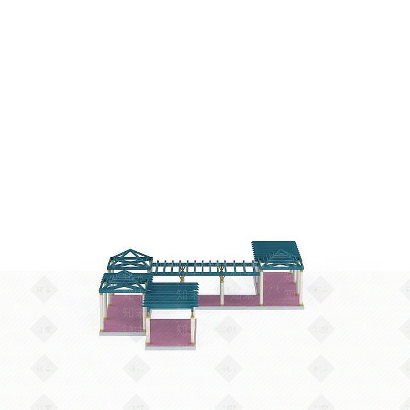 现代其他景观小品3D模型下载【ID:1199054947】