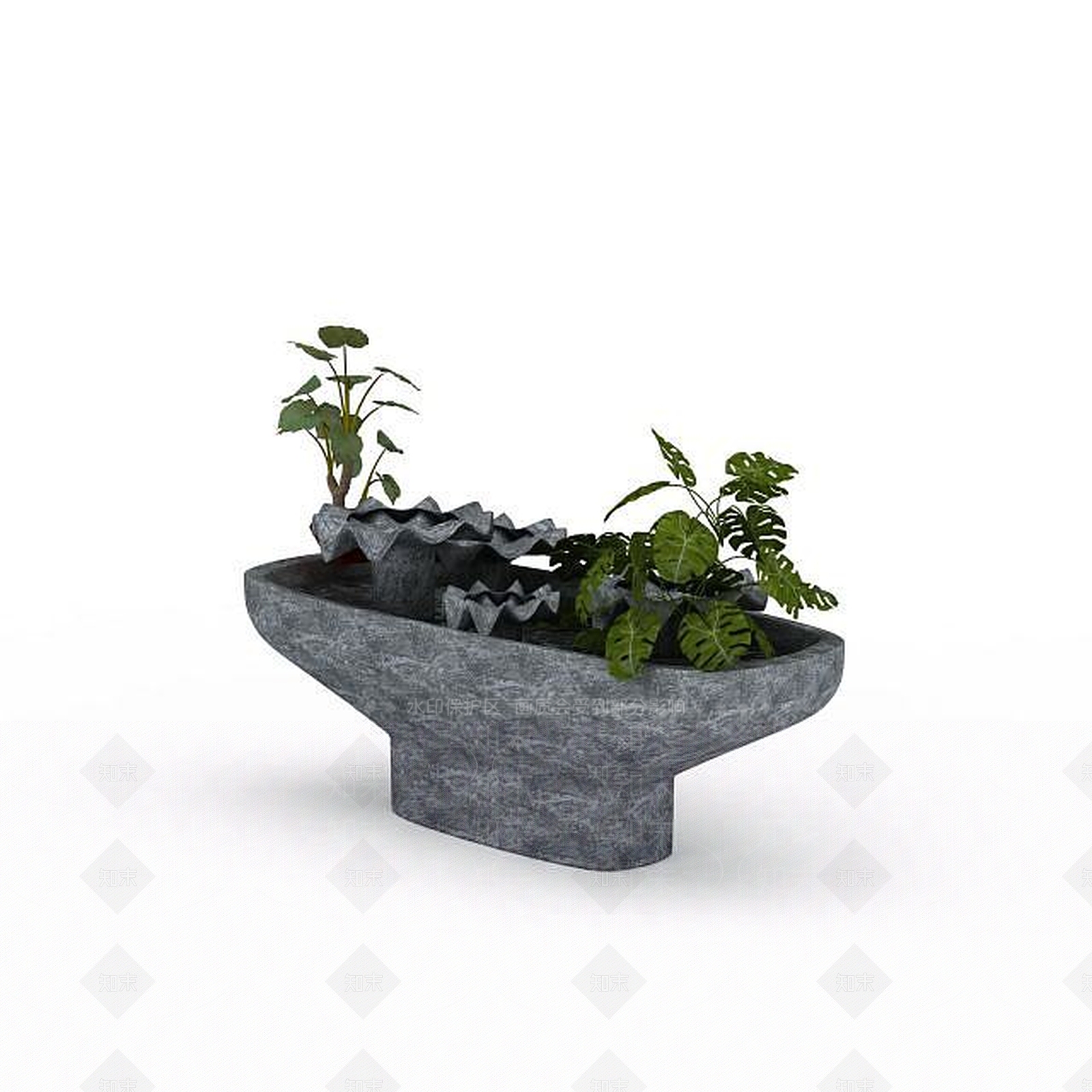 现代其他景观小品3D模型下载【ID:1193352503】