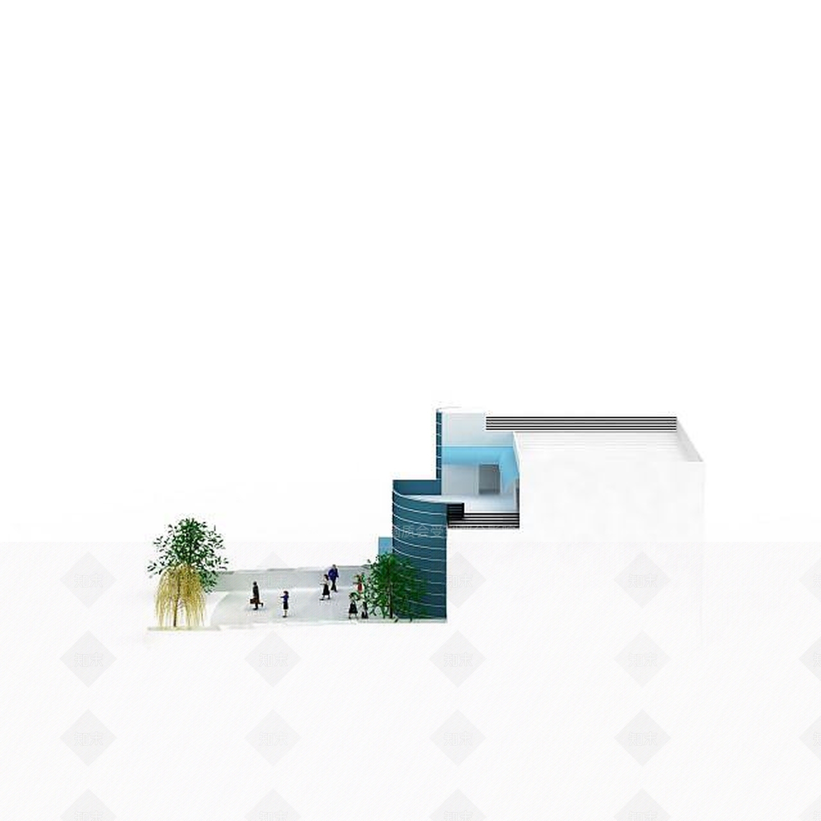 现代其他建筑外观3D模型下载【ID:1199062318】