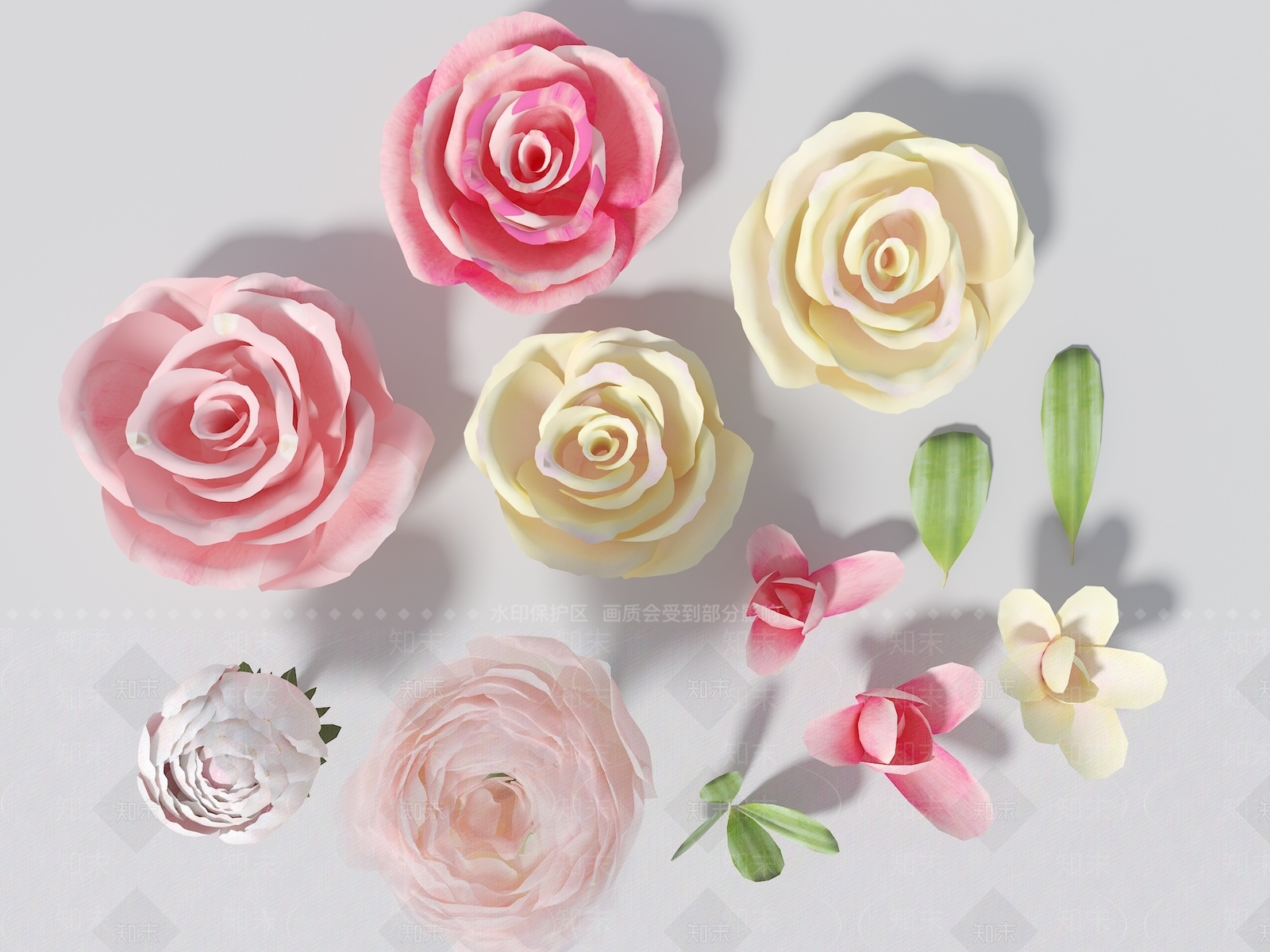 花3D模型下载【ID:1193353328】