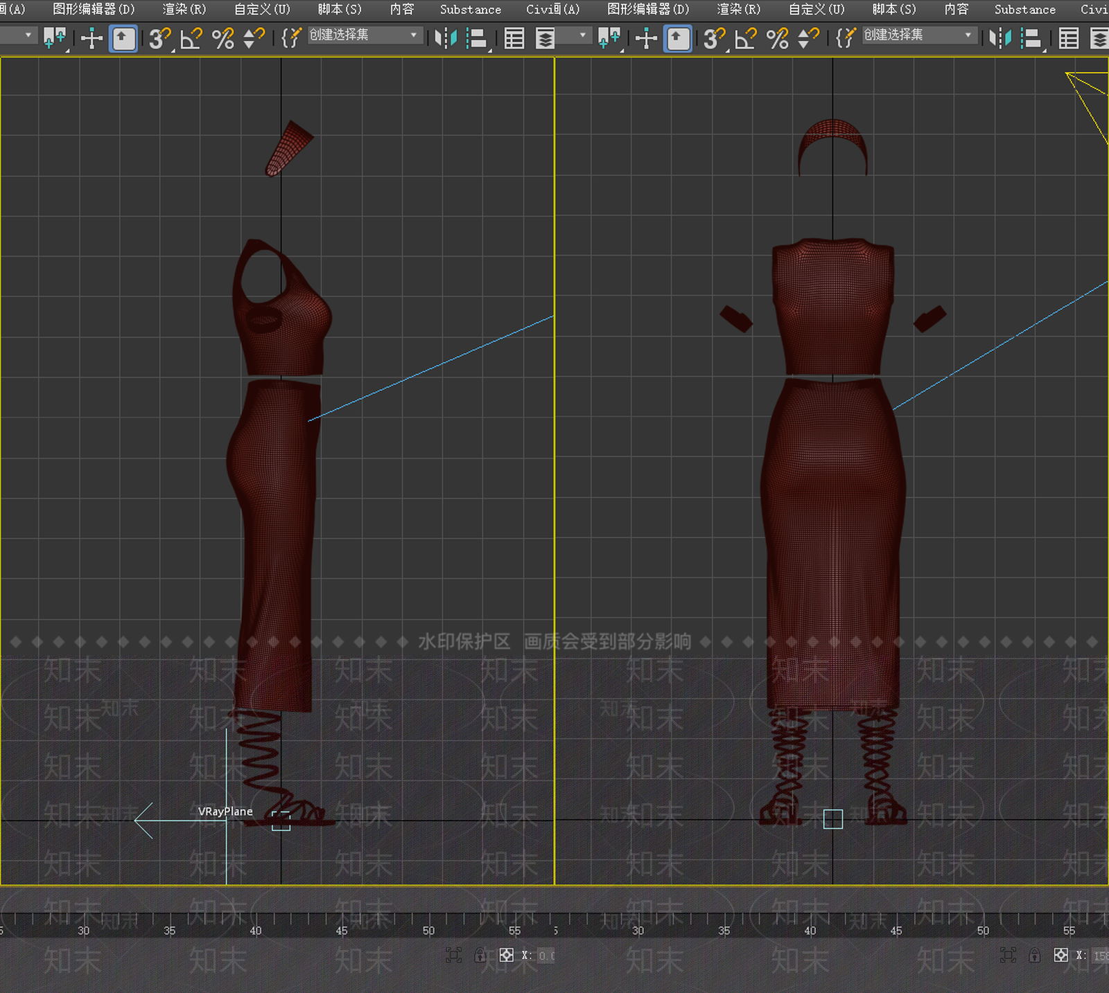 衣服3D模型下载【ID:1193353901】