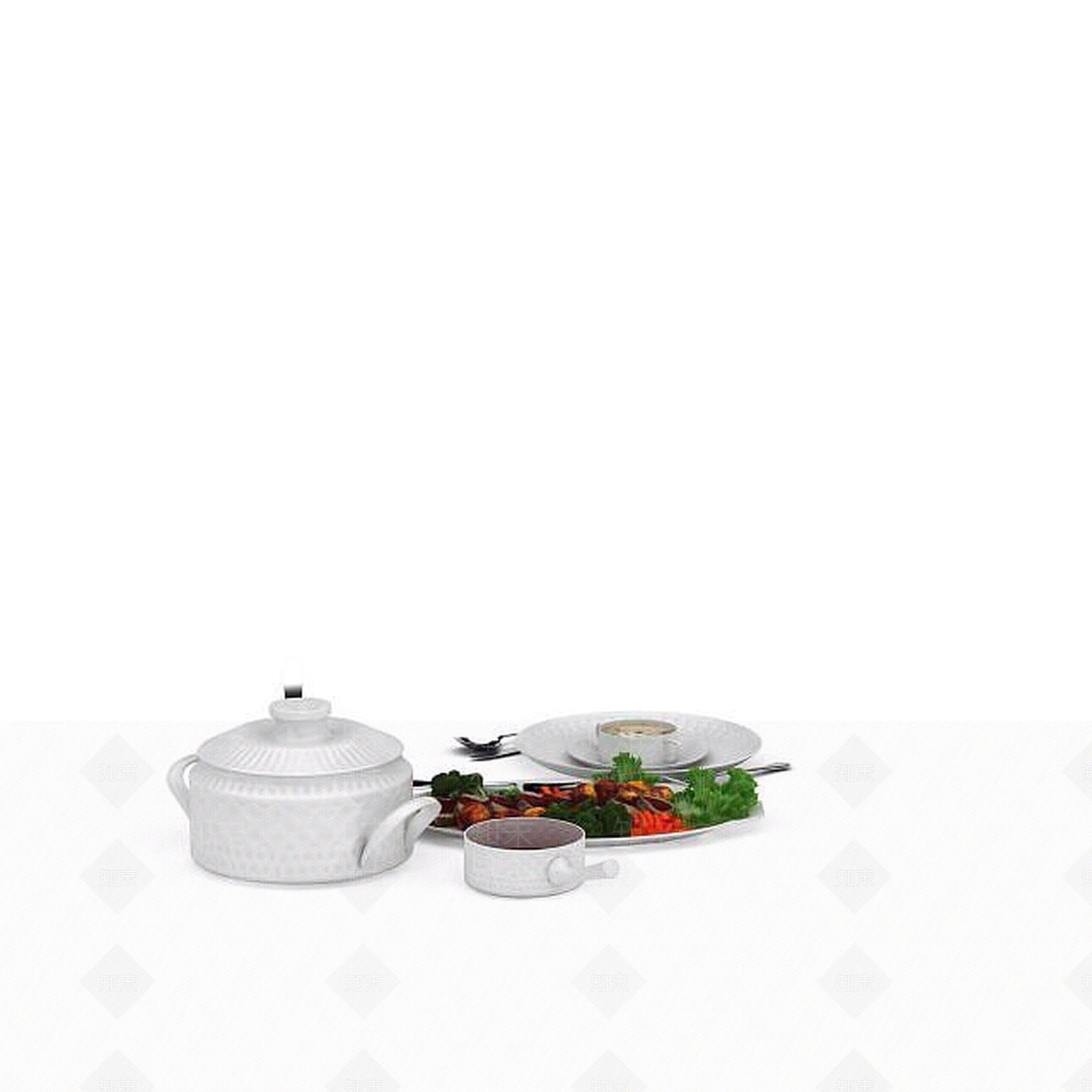 现代厨具3D模型下载【ID:1193354840】