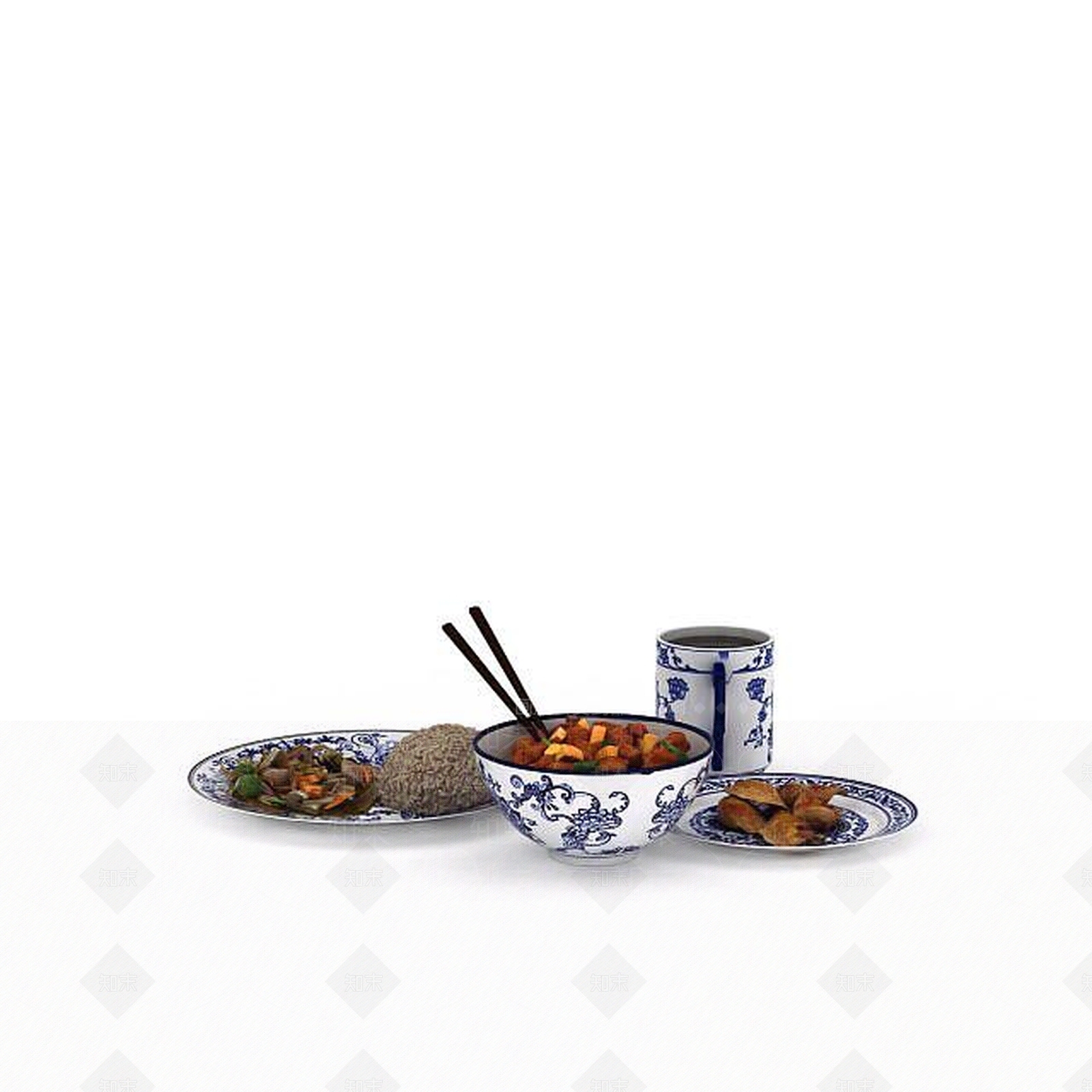 现代厨具3D模型下载【ID:1193354864】