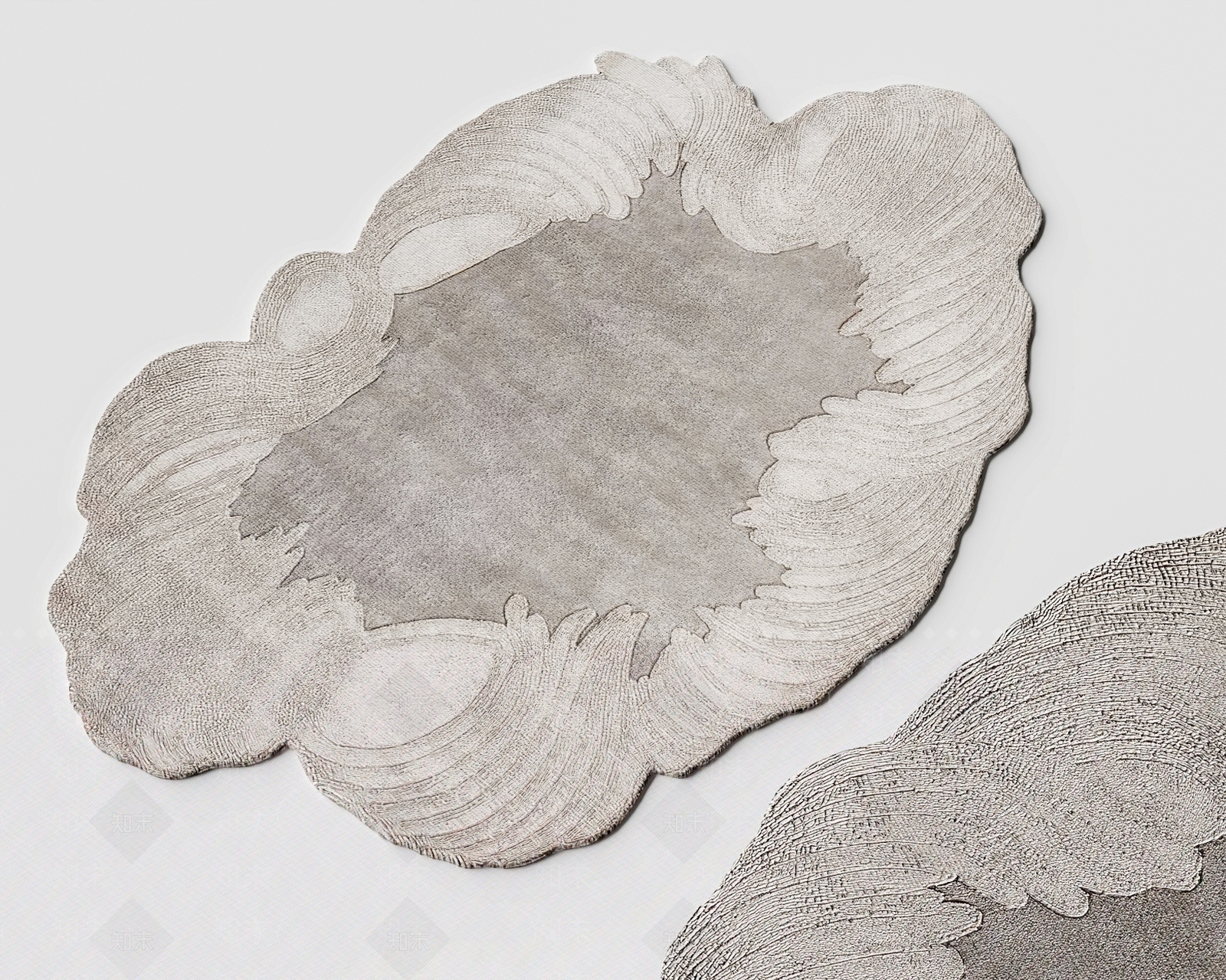 中古现代地毯SU模型下载【ID:1193380587】