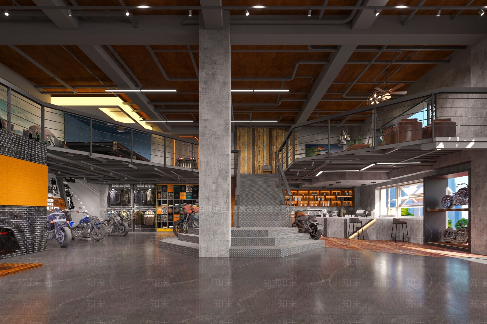 现代其他商业空间3D模型下载【ID:1193391856】