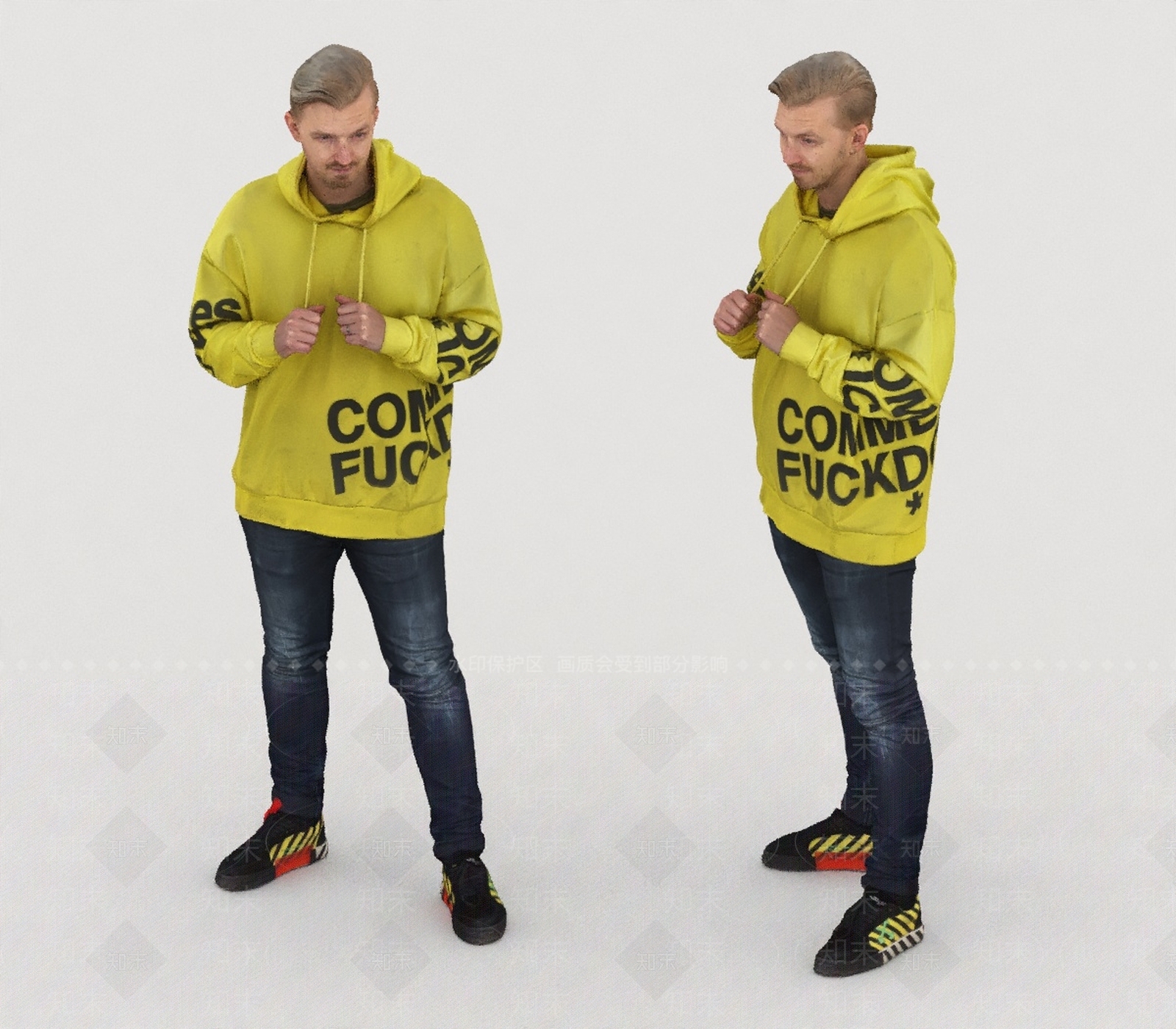 男人3D模型下载【ID:1193395995】