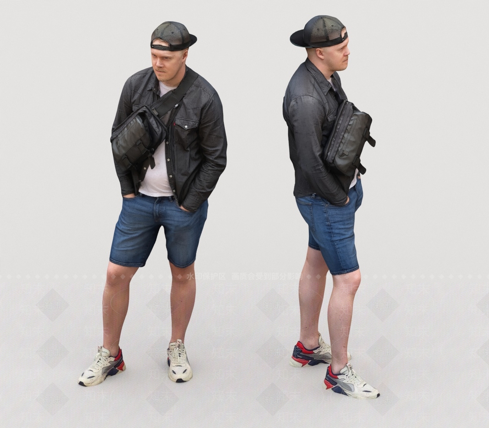 男人3D模型下载【ID:1193396516】