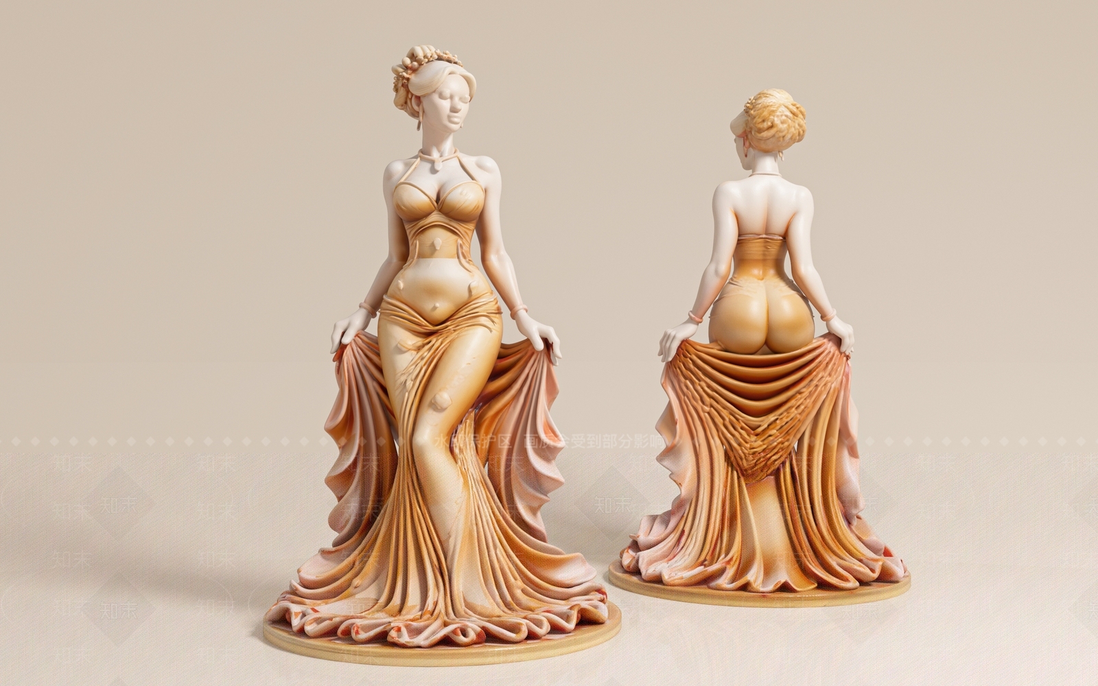 女人3D模型下载【ID:1193409093】