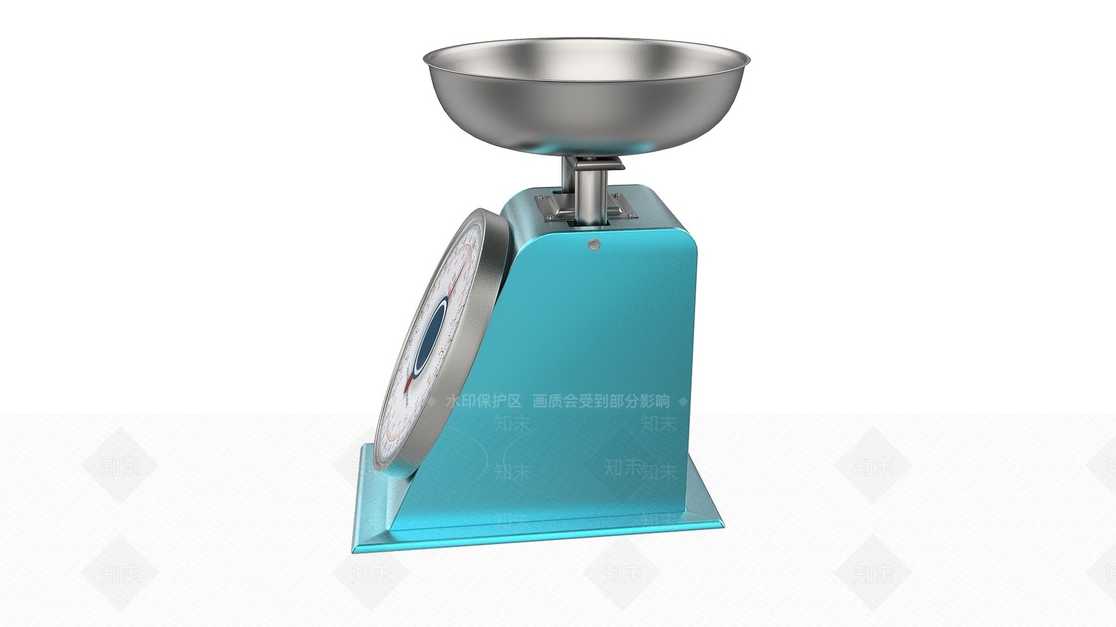 现代电子秤3D模型下载【ID:1193412292】
