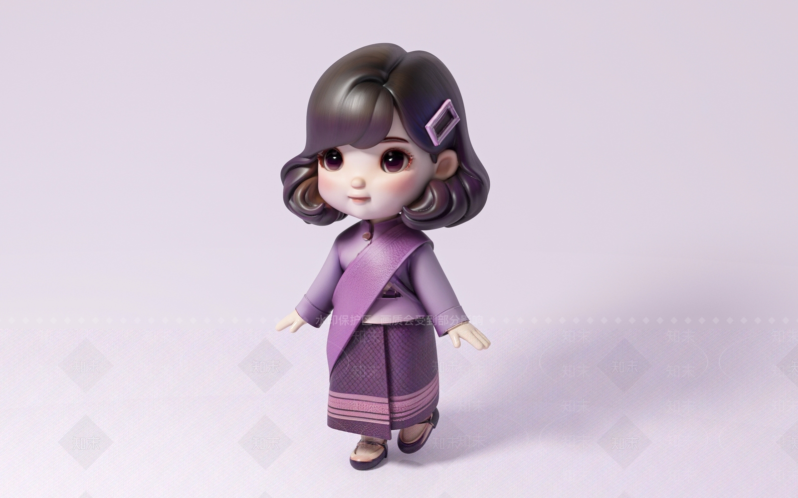 女人3D模型下载【ID:1193413614】