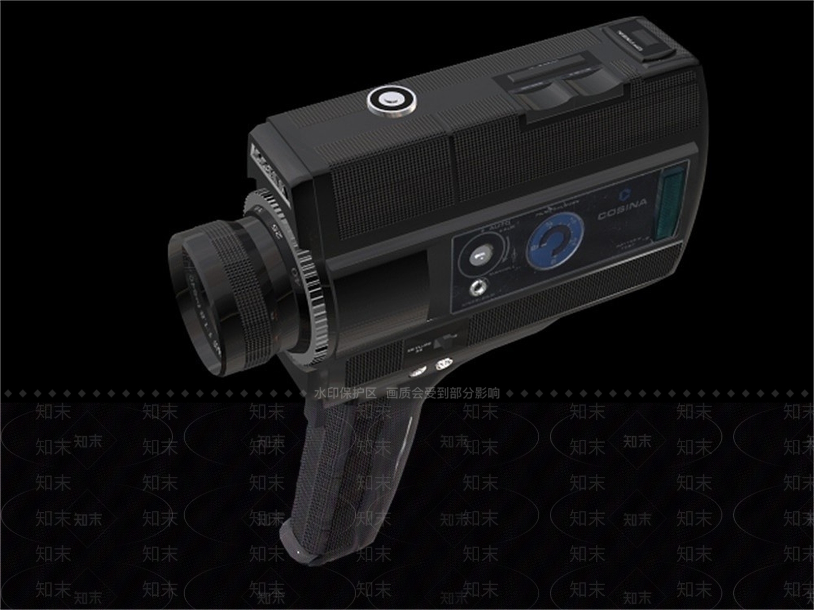 现代摄像机3D模型下载【ID:1193414254】
