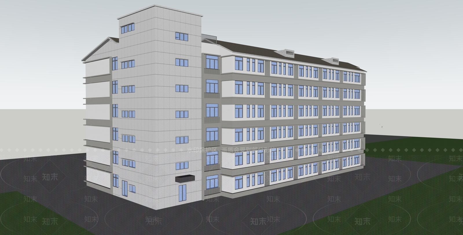 现代其他公共建筑3D模型下载【ID:1193414476】