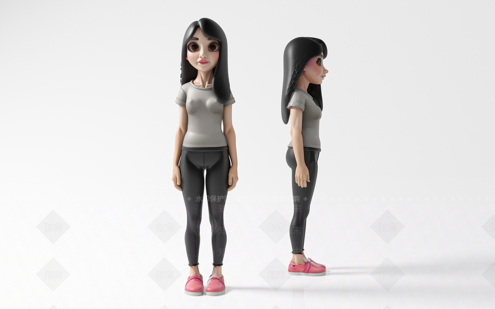 女人3D模型下载【ID:1193414882】