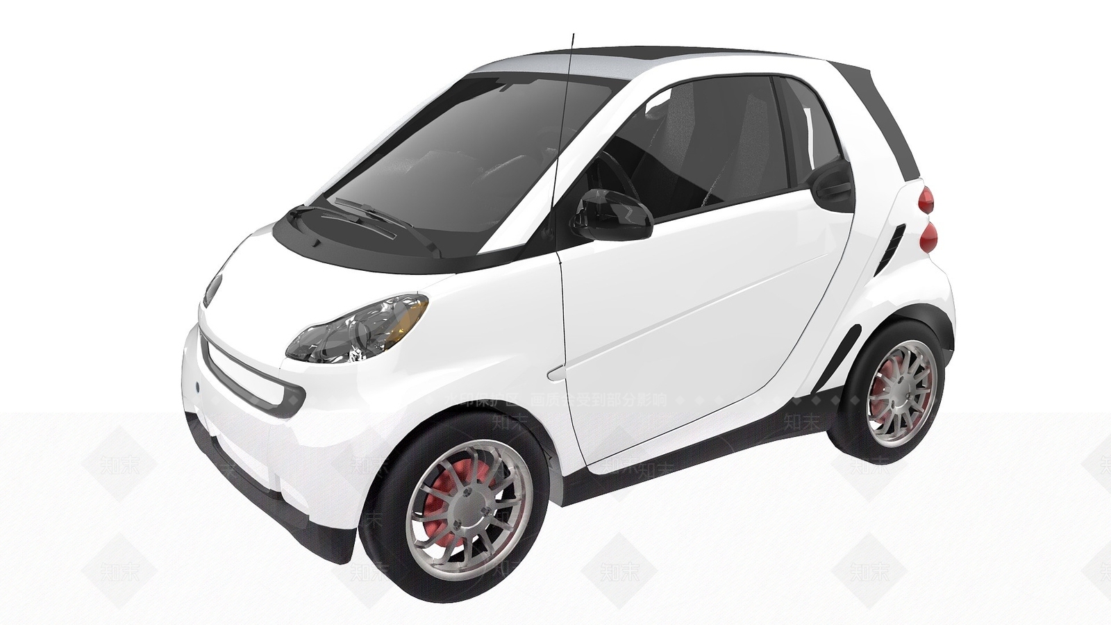 现代电动汽车3D模型下载【ID:1193414779】