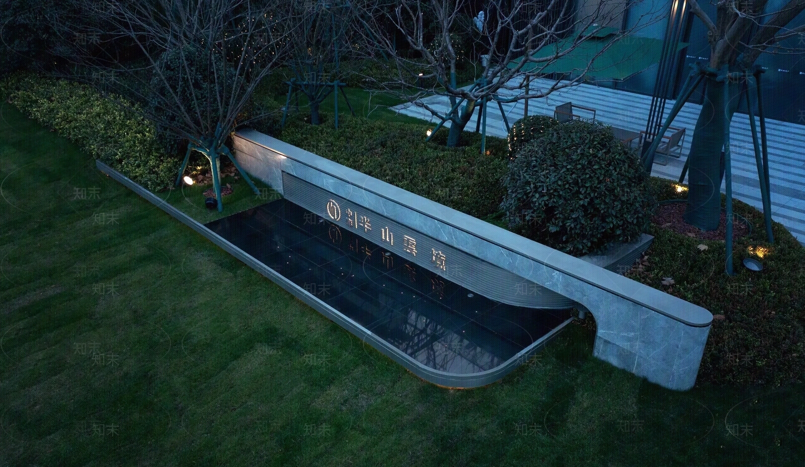 小区外景高清贴图材质