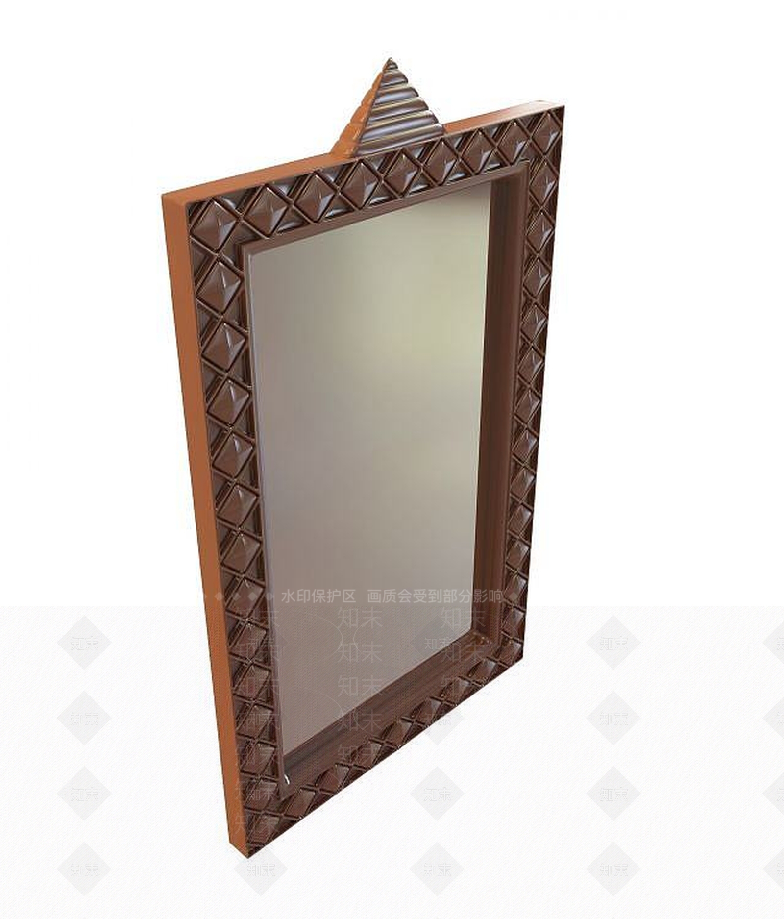欧式古典欧式镜子3D模型下载【ID:1193432848】