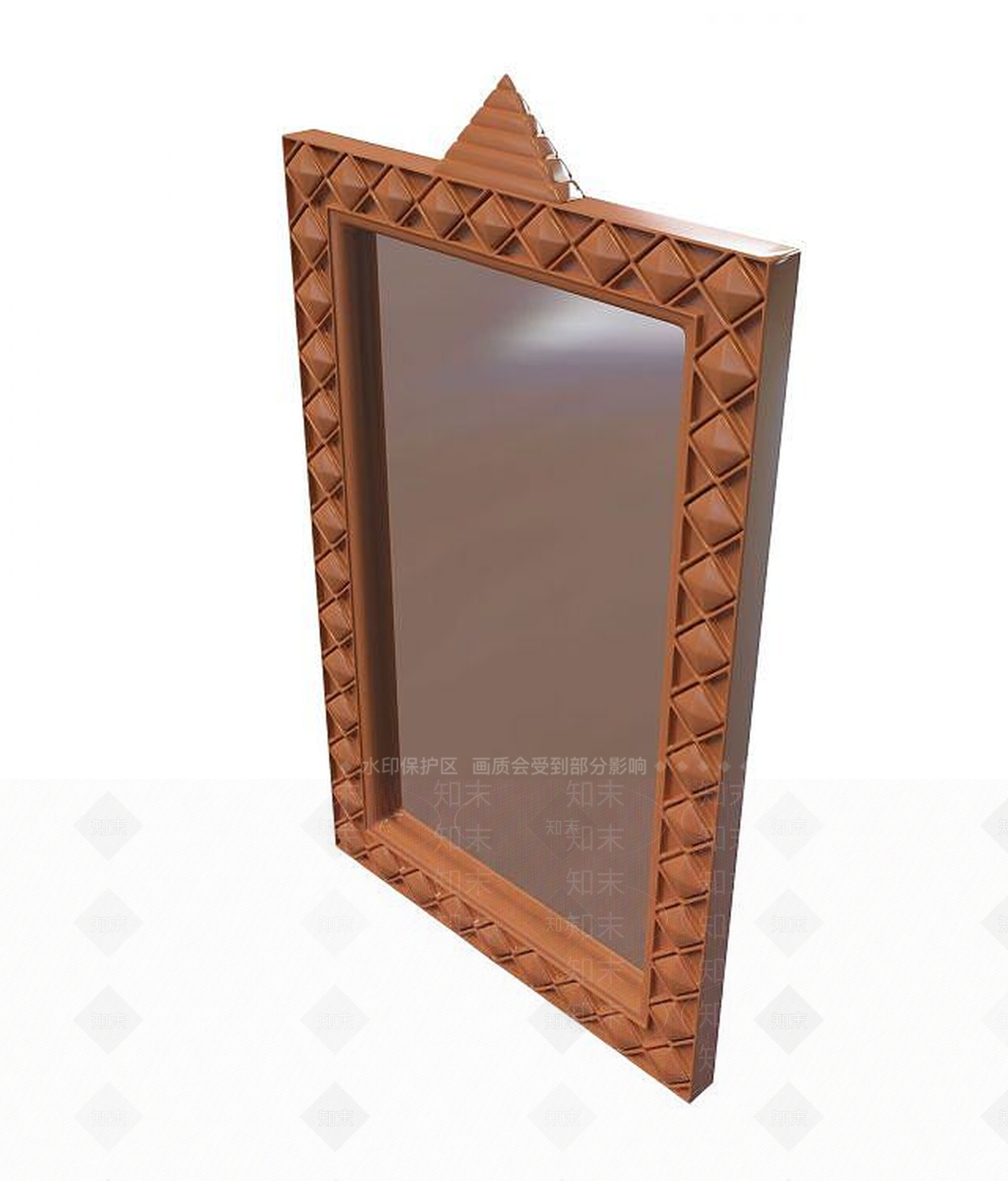 欧式古典欧式镜子3D模型下载【ID:1193432848】